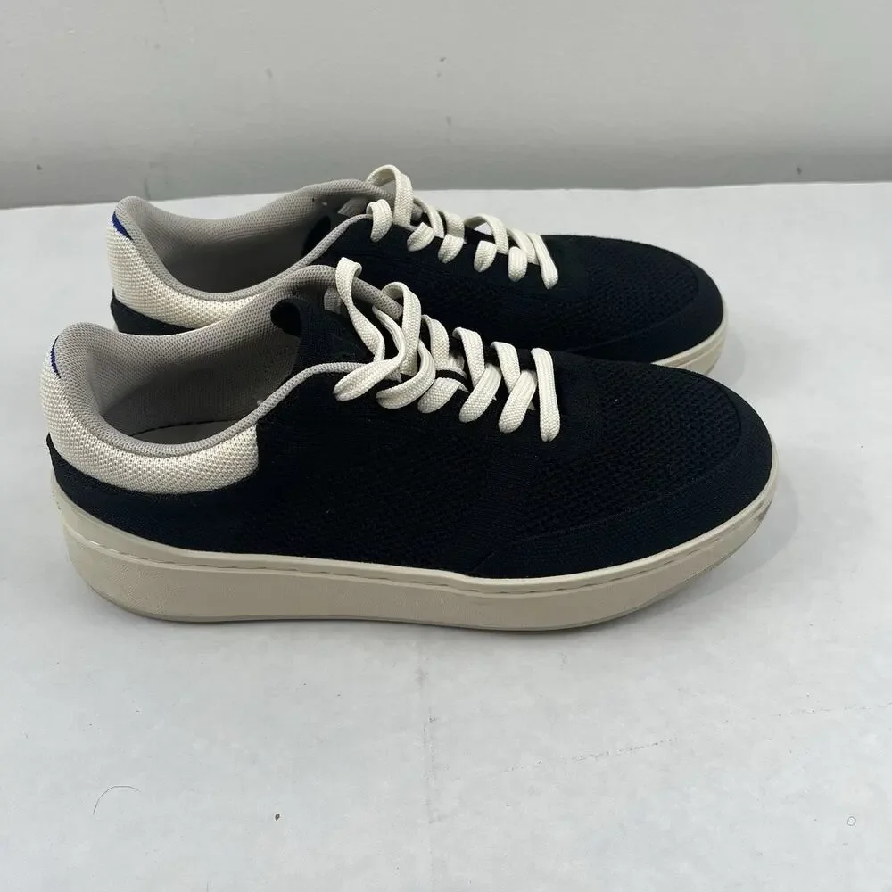 Rothy’s The Court Women's Sneakers Size 8.5 Black
